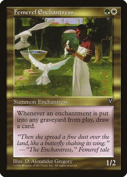 Femeref Enchantress, Visions #5839