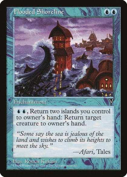 Flooded Shoreline, Visions #5843