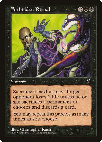 Forbidden Ritual, Visions #5844