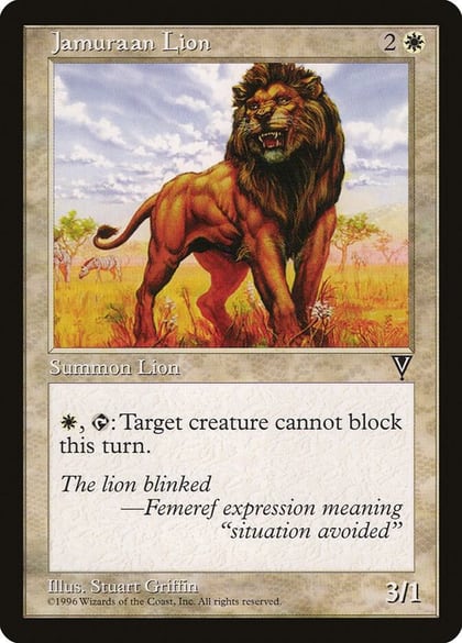 Jamuraan Lion, Visions #5865