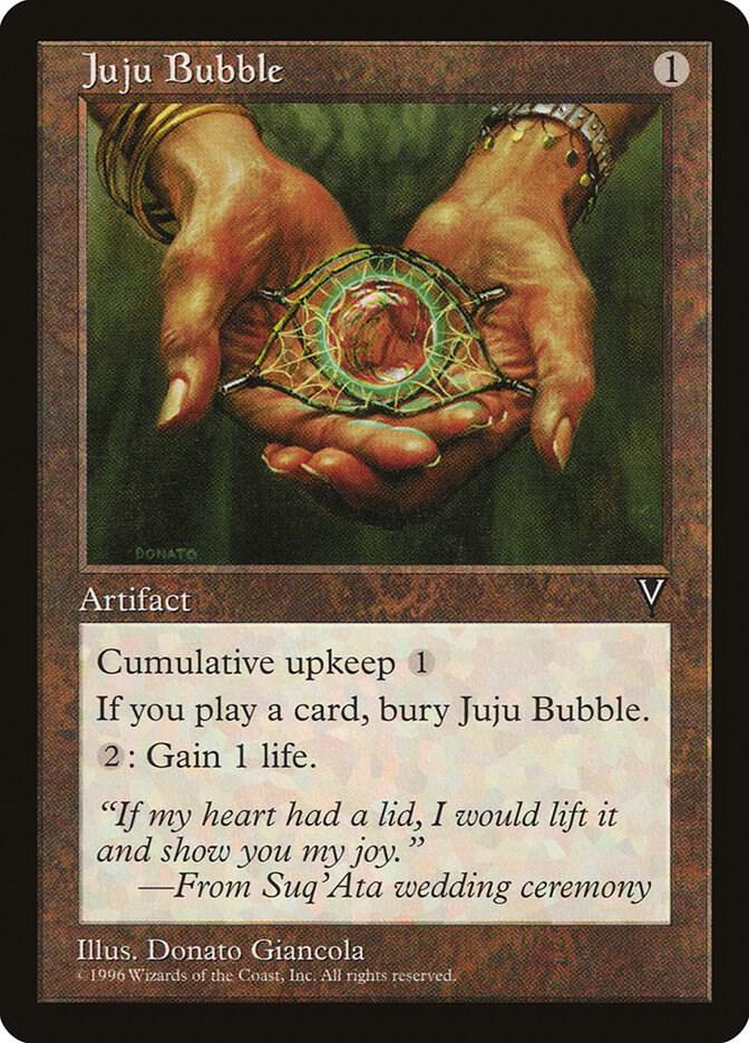 Juju Bubble, Visions #5866