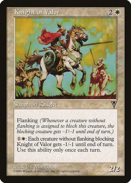 Knight of Valor, Visions #5874