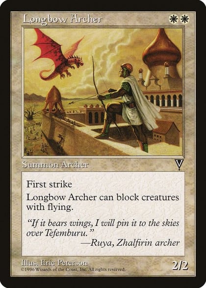 Longbow Archer, Visions #5880