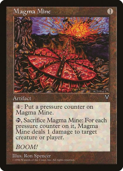 Magma Mine, Visions #5881