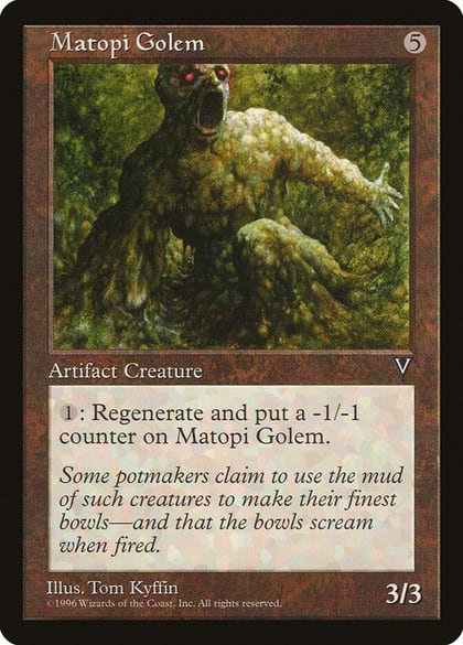Matopi Golem, Visions #5883