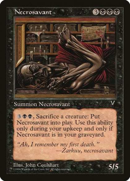 Necrosavant, Visions #5891