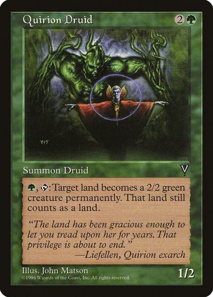 Quirion Druid, Visions #5905