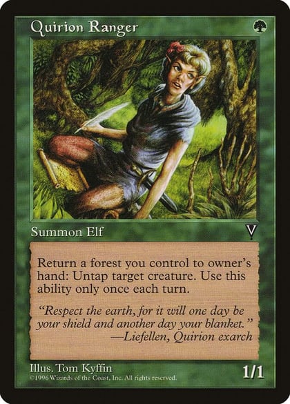 Quirion Ranger, Visions #5906