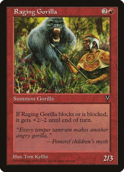 Raging Gorilla, Visions #5907