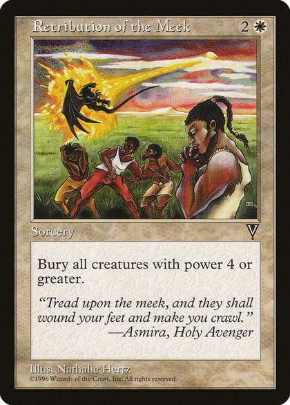 Retribution of the Meek, Visions #5913