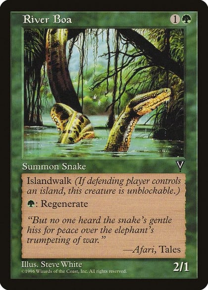 River Boa, Visions #5916