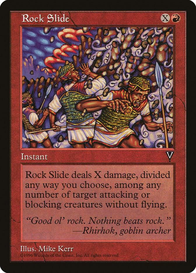 Rock Slide, Visions #5917