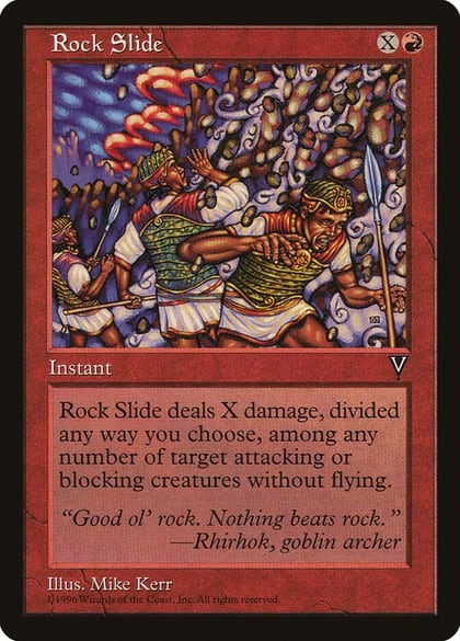 Rock Slide, Visions #5917