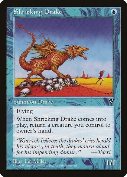 Shrieking Drake, Visions #5922
