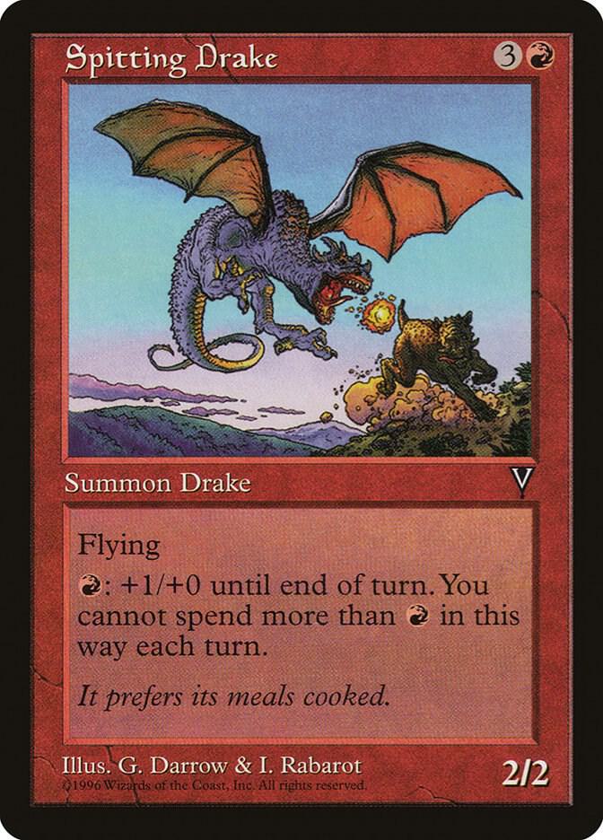 Spitting Drake, Visions #5929