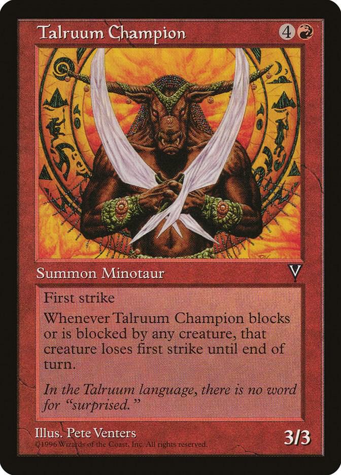Talruum Champion, Visions #5937