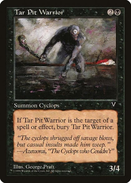 Tar Pit Warrior, Visions #5939
