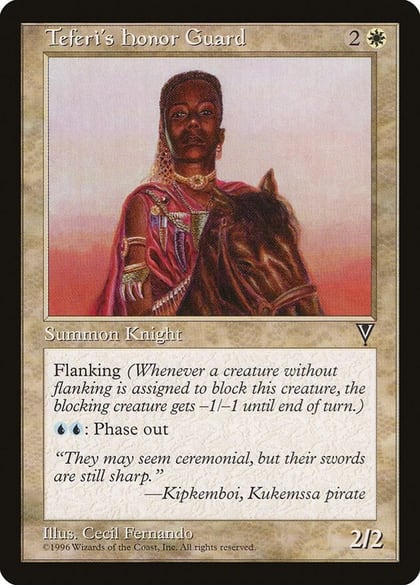 Teferi's Honor Guard, Visions #5940