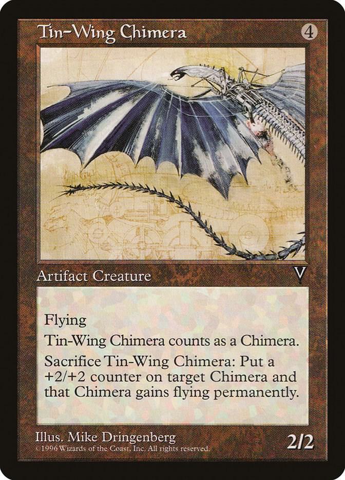 Tin-Wing Chimera, Visions #5946