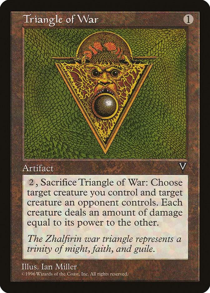 Triangle of War, Visions #5949