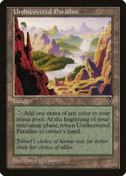 Undiscovered Paradise, Visions #5951