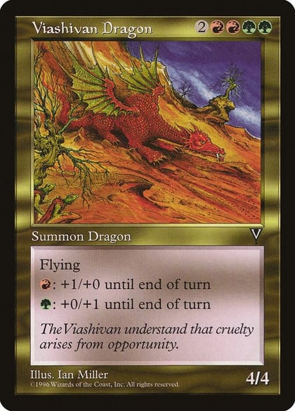 Viashivan Dragon, Visions #5958