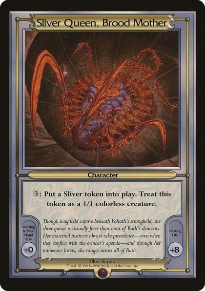 Sliver Queen, Brood Mother (Oversize), Vanguard #21625