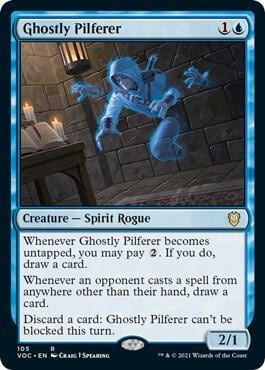 Ghostly Pilferer, Commander: Innistrad: Crimson Vow 105
