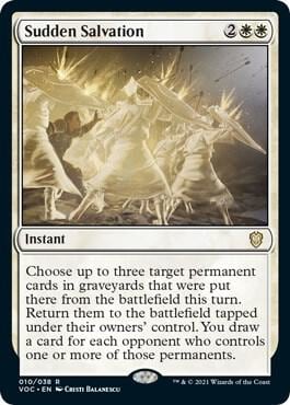 Sudden Salvation, Commander: Innistrad: Crimson Vow 10