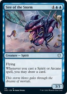 Sire of the Storm, Commander: Innistrad: Crimson Vow 113