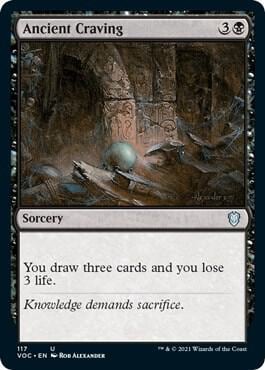 Ancient Craving, Commander: Innistrad: Crimson Vow 117