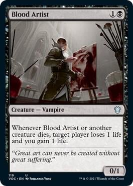 Blood Artist, Commander: Innistrad: Crimson Vow 119