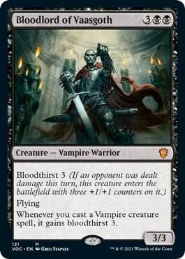 Bloodlord of Vaasgoth, Commander: Innistrad: Crimson Vow 121