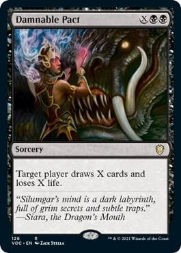 Damnable Pact, Commander: Innistrad: Crimson Vow 126