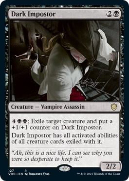 Dark Impostor, Commander: Innistrad: Crimson Vow 127