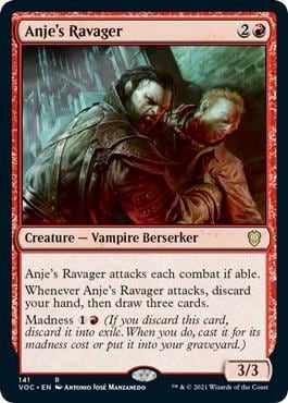 Anje's Ravager, Commander: Innistrad: Crimson Vow 141