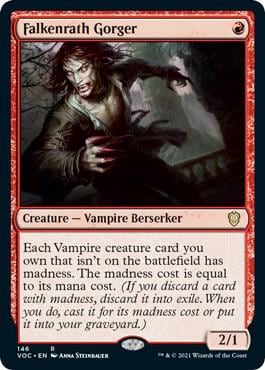 Falkenrath Gorger, Commander: Innistrad: Crimson Vow 146