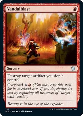 Vandalblast, Commander: Innistrad: Crimson Vow 152
