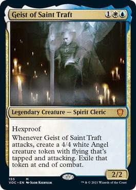 Geist of Saint Traft, Commander: Innistrad: Crimson Vow 155