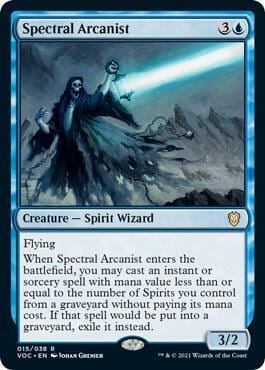 Spectral Arcanist, Commander: Innistrad: Crimson Vow 15