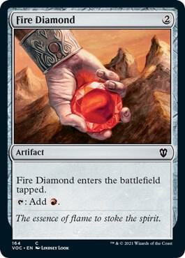 Fire Diamond, Commander: Innistrad: Crimson Vow 164