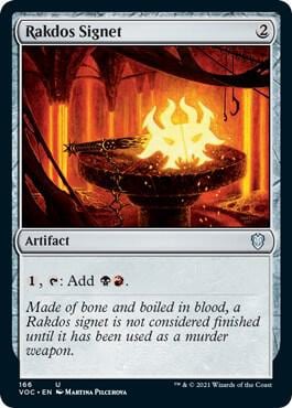 Rakdos Signet, Commander: Innistrad: Crimson Vow 166
