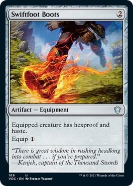 Swiftfoot Boots, Commander: Innistrad: Crimson Vow 169