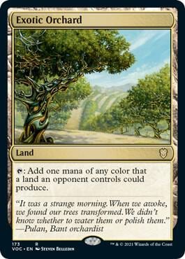 Exotic Orchard, Commander: Innistrad: Crimson Vow 173