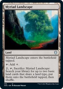 Myriad Landscape, Commander: Innistrad: Crimson Vow 176