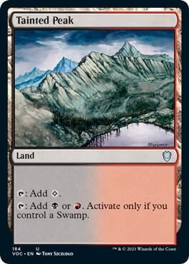 Tainted Peak, Commander: Innistrad: Crimson Vow 184