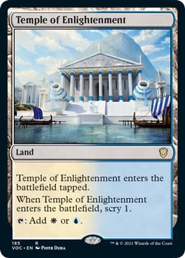 Temple of Enlightenment, Commander: Innistrad: Crimson Vow 185