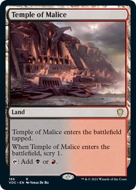 Temple of Malice, Commander: Innistrad: Crimson Vow 186