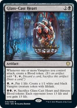 Glass-Cast Heart, Commander: Innistrad: Crimson Vow 18