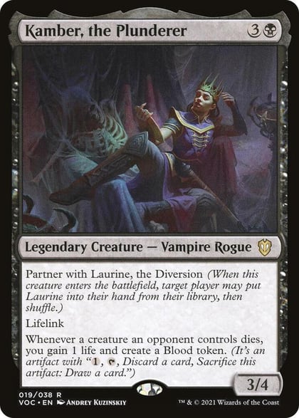 Kamber, the Plunderer, Commander: Innistrad: Crimson Vow 19